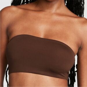 Pink Victoria Secret Strapless Bandeau Top